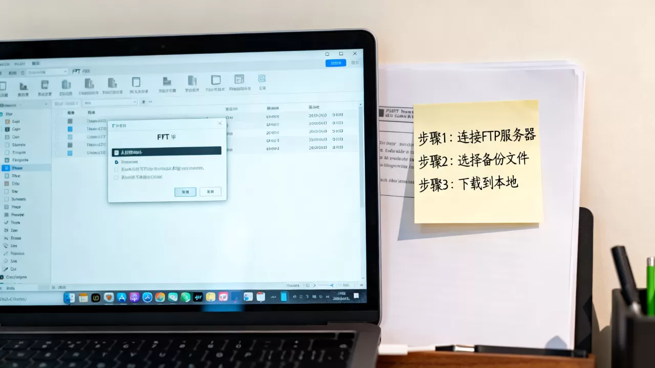 如何使用FTP备份网站数据，网站FTP备份怎么下载到本地？