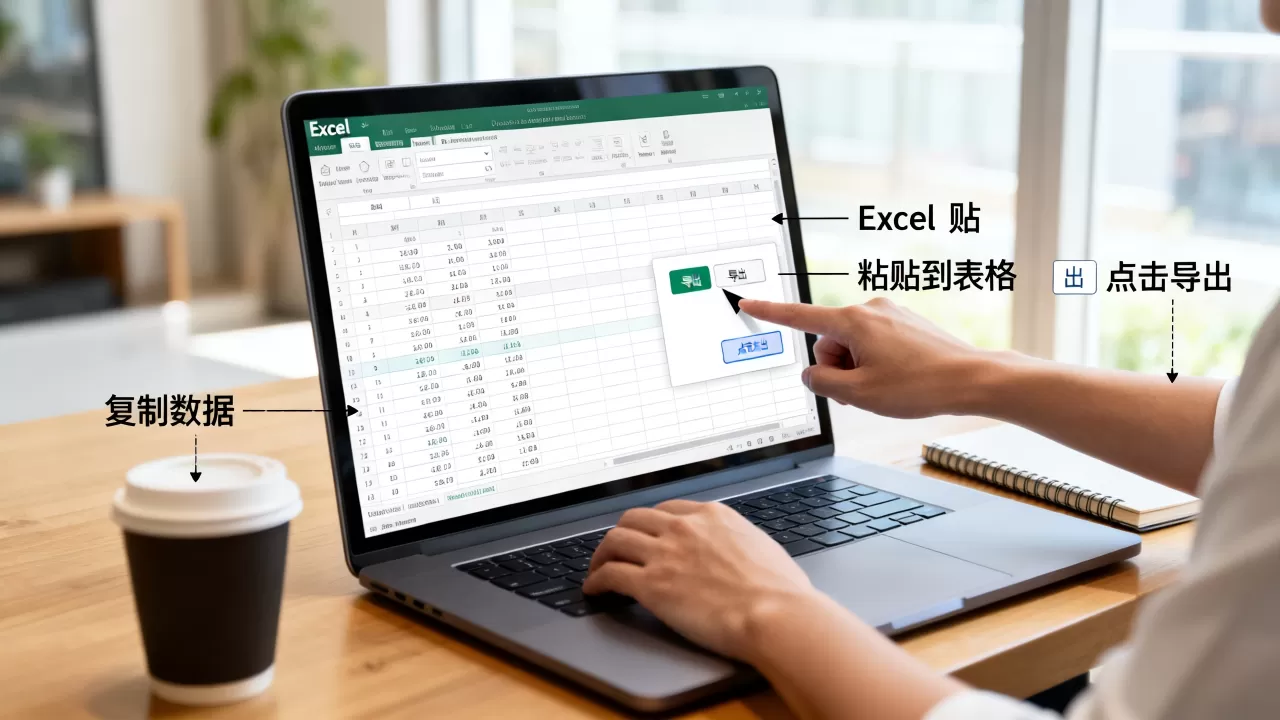 网页怎么快速转换成Excel表格，网页表格怎么导出到Excel？