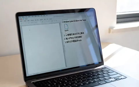 如何通过配置host访问域名，怎样修改电脑hosts文件？