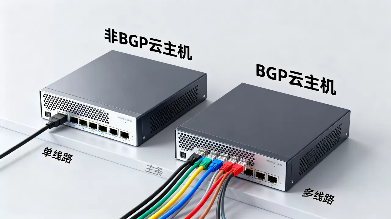 非BGP云主机好用吗，非BGP云主机和BGP的区别是什么？