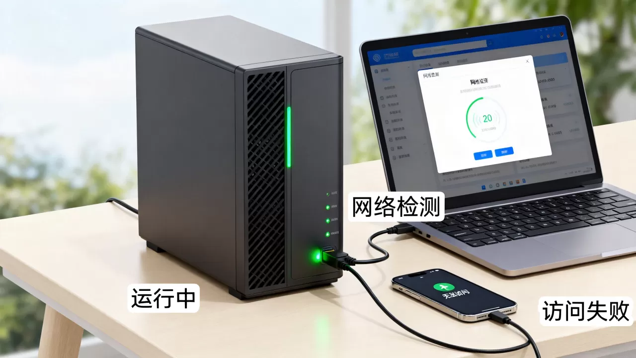 如何判断服务器在线状态，服务器在线却无法访问怎么办？