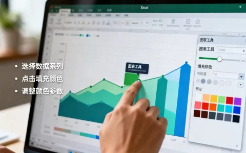 Excel图标颜色怎么设置，为什么图标颜色不显示？