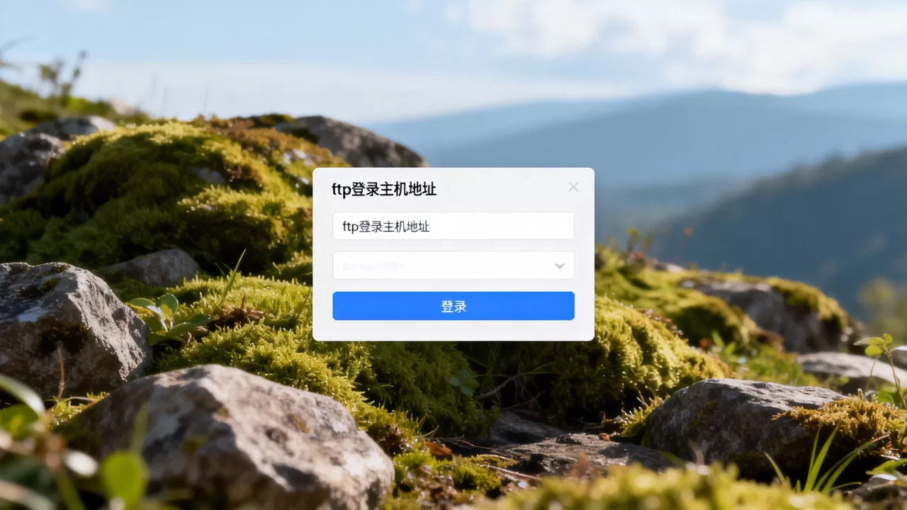 ftp登录主机地址