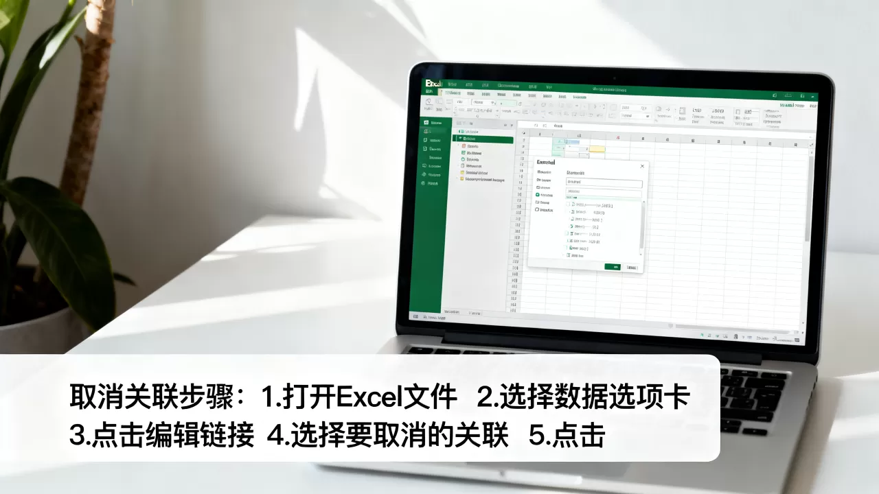 Excel取消关联怎么操作，具体步骤有哪些？