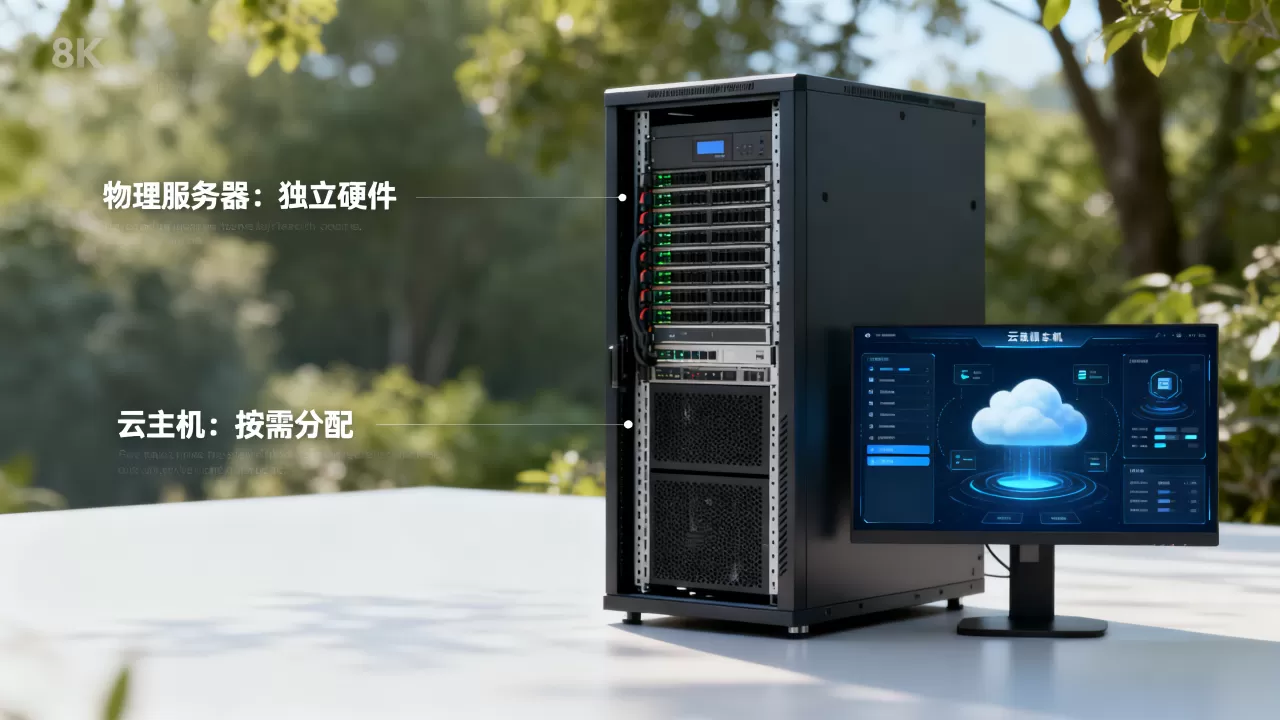 服务器和云主机有什么区别呢？，哪个更划算