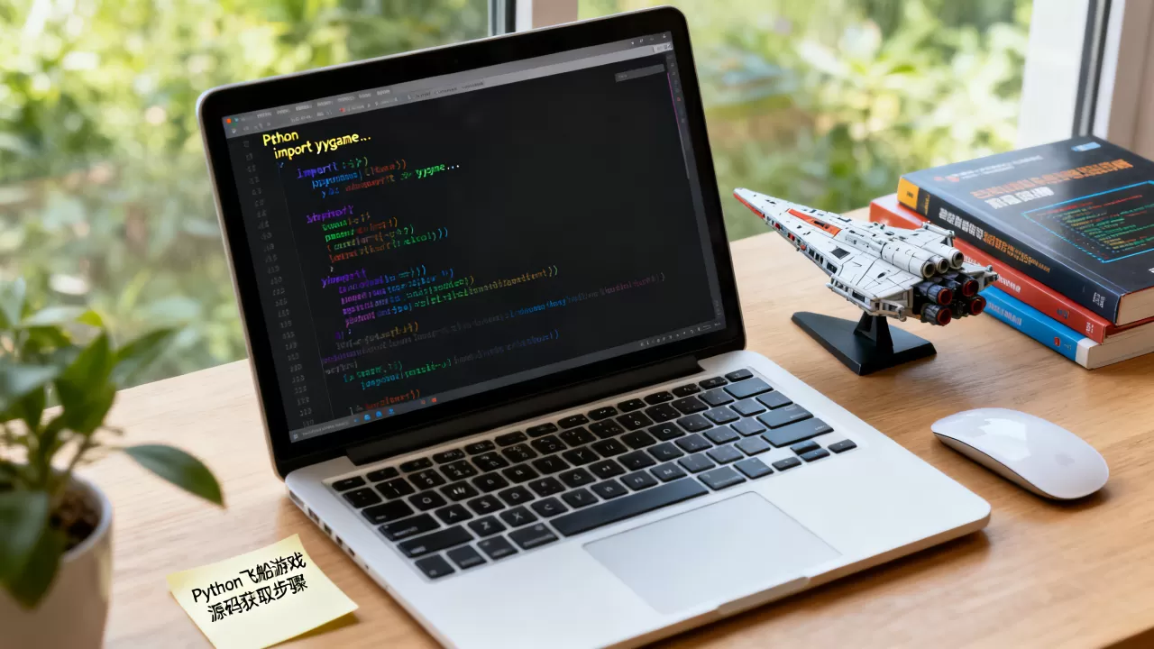 如何用Python制作飞船游戏？,完整源码怎么获取？