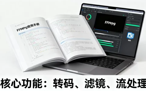FFmpeg使用手册核心功能有哪些？，怎么用