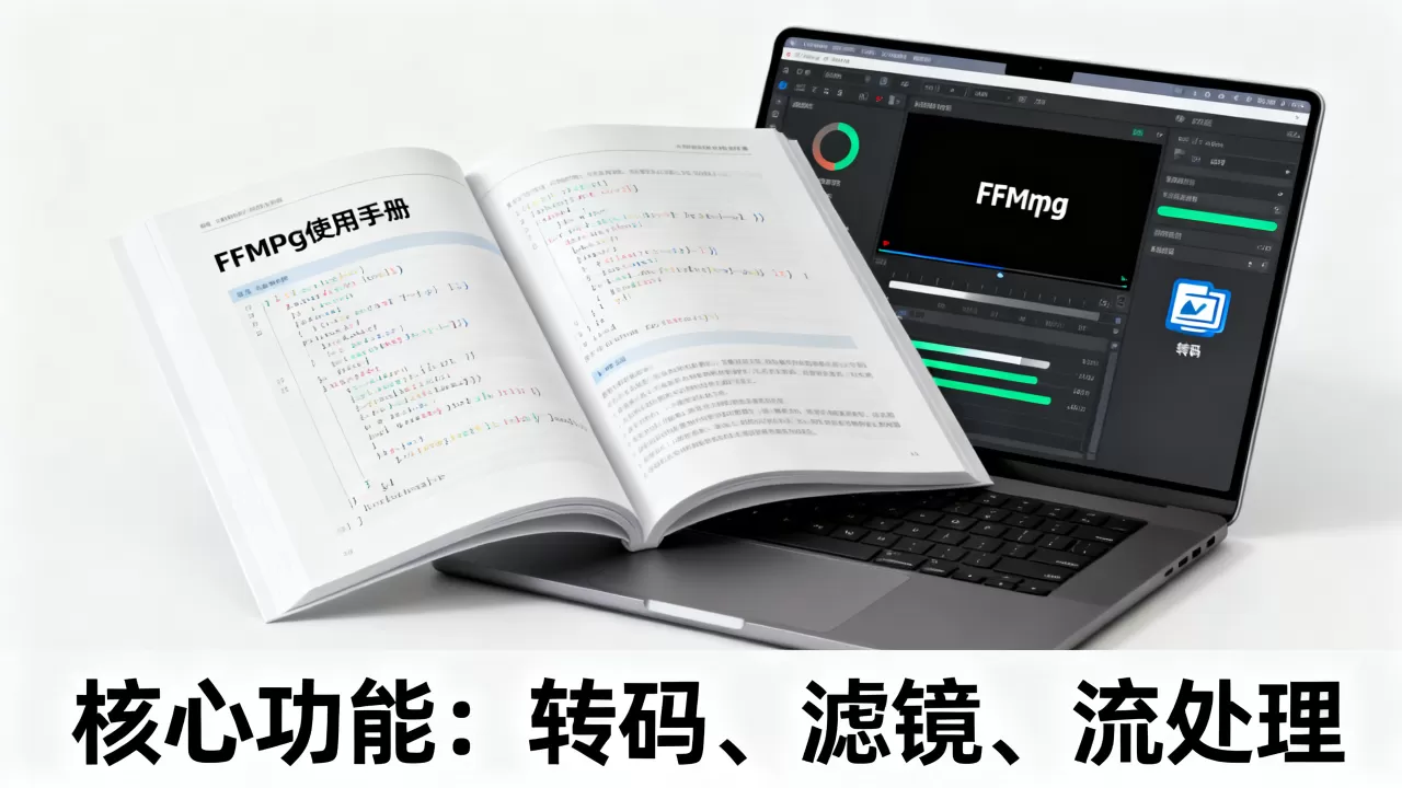 FFmpeg使用手册核心功能有哪些？，怎么用