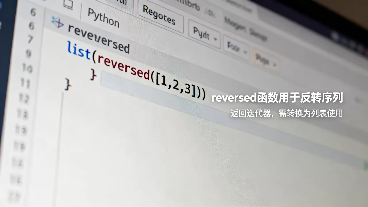 Python reversed函数怎么用,有哪些用法? Python reversed函数怎么用,有哪些用法?