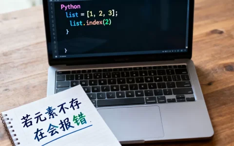 Python中index怎么用，index找不到元素怎么办