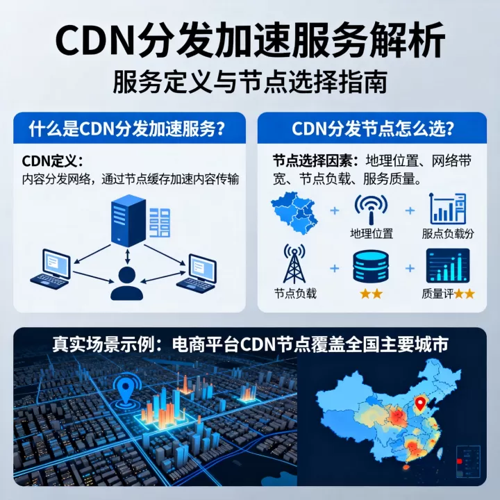 什么是CDN分发加速服务?,CDN分发节点怎么选? 什么是CDN分发加速服务?,CDN分发节点怎么选?