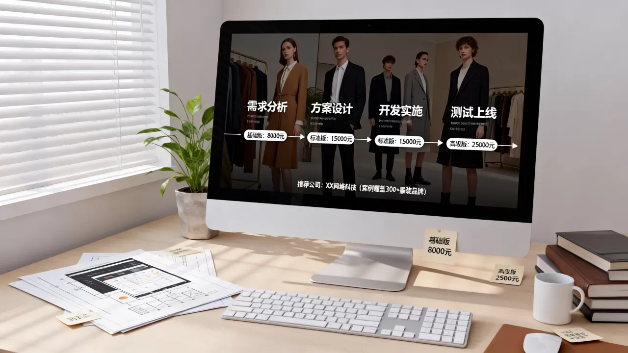 服装网站建设的标准流程和费用是多少，哪家公司性价比高？