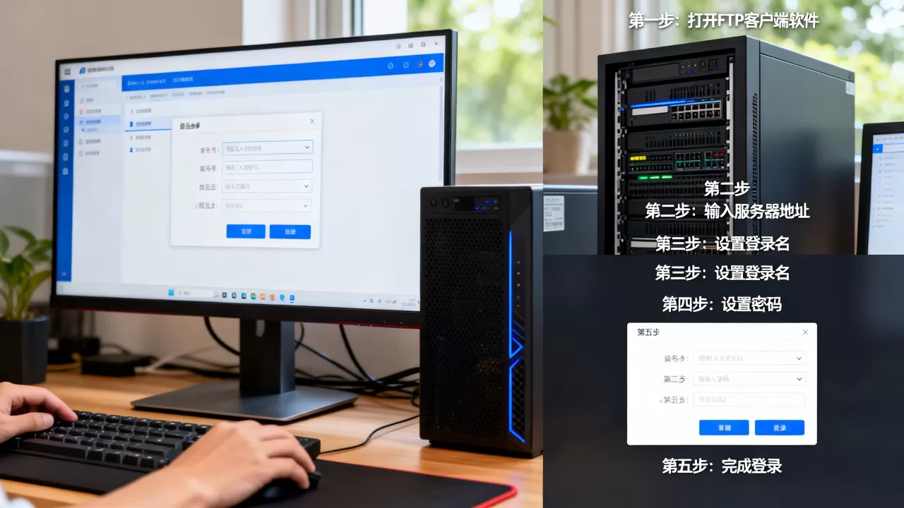 FTP服务器登录名密码如何设置?,有哪些步骤? FTP服务器登录名密码如何设置?,有哪些步骤?