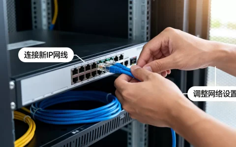 服务器换ip