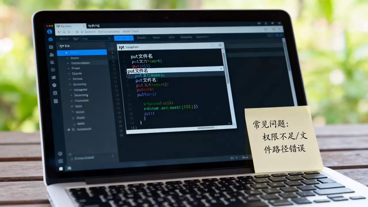ftp服务器put命令怎么用，常见问题有哪些