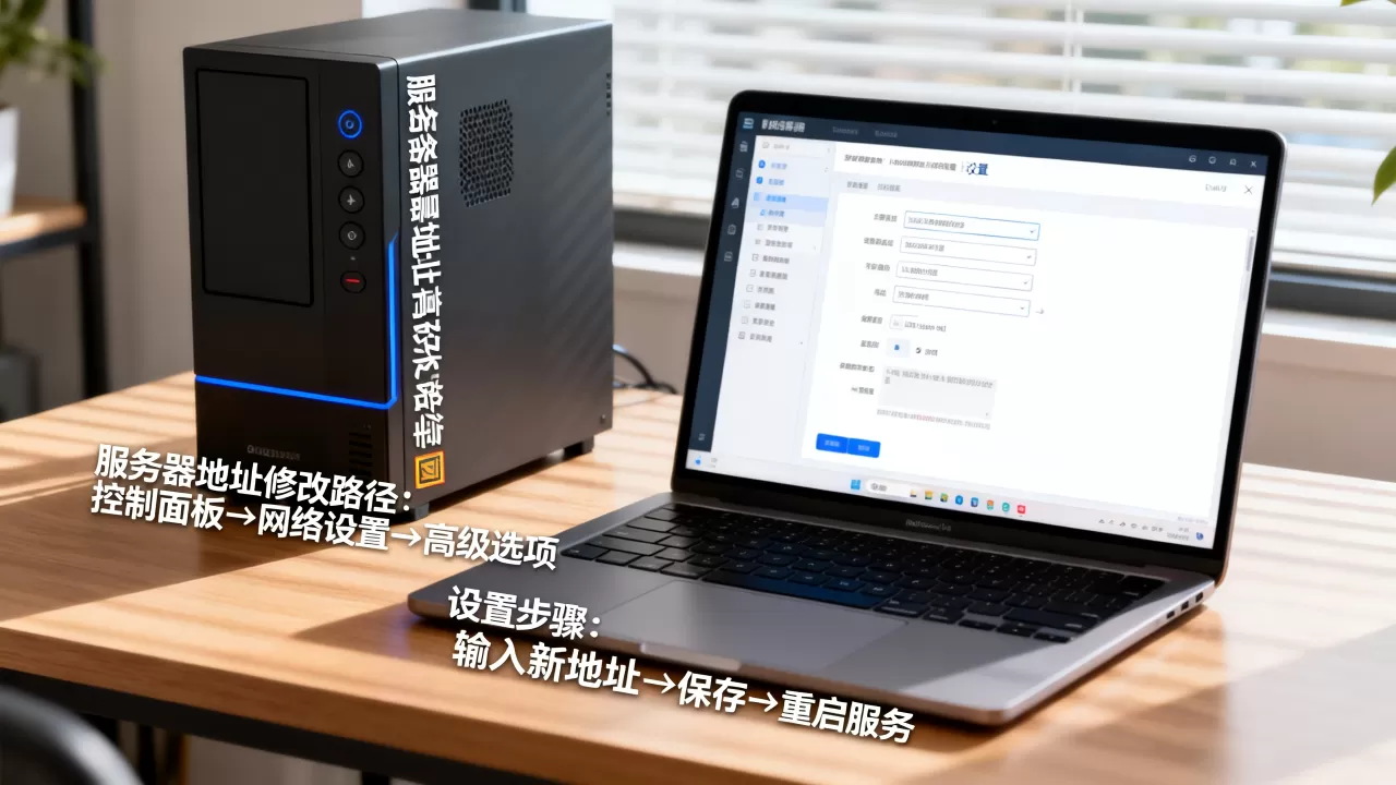 服务器地址到底应该去哪里正确修改,在哪里设置 服务器地址到底应该去哪里正确修改,在哪里设置