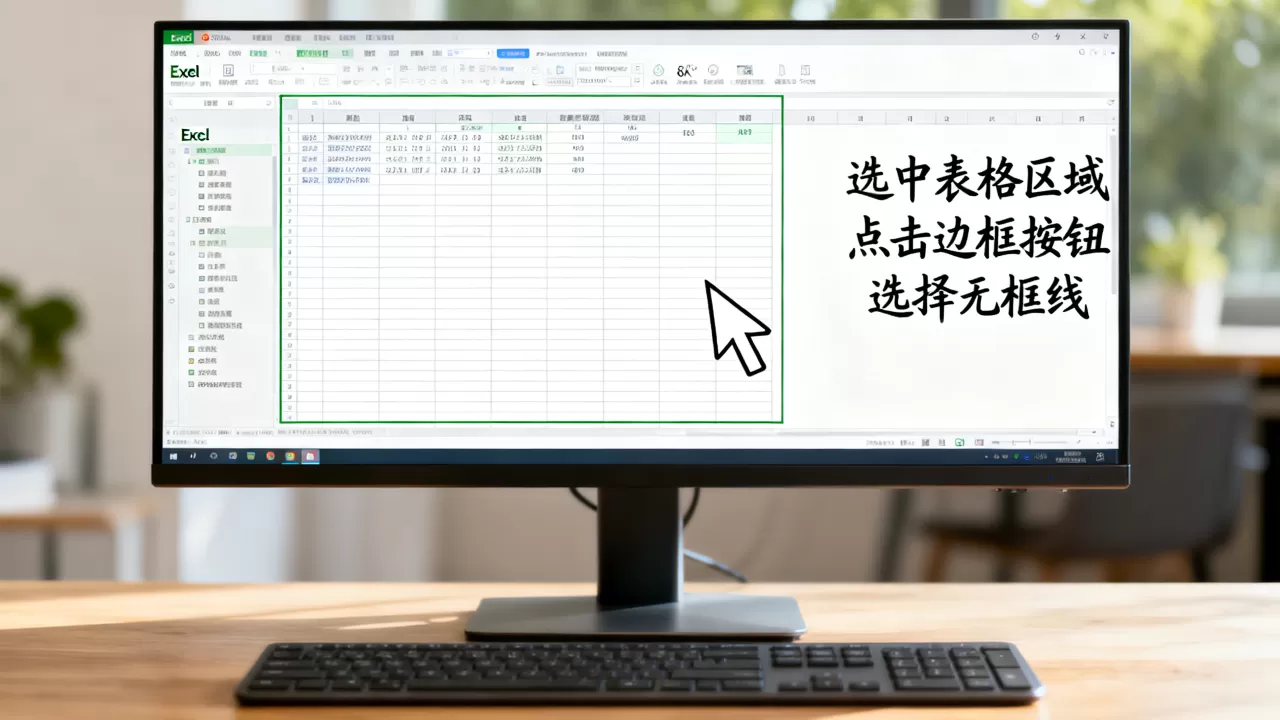 excel默认边框怎么去掉，有哪些方法？