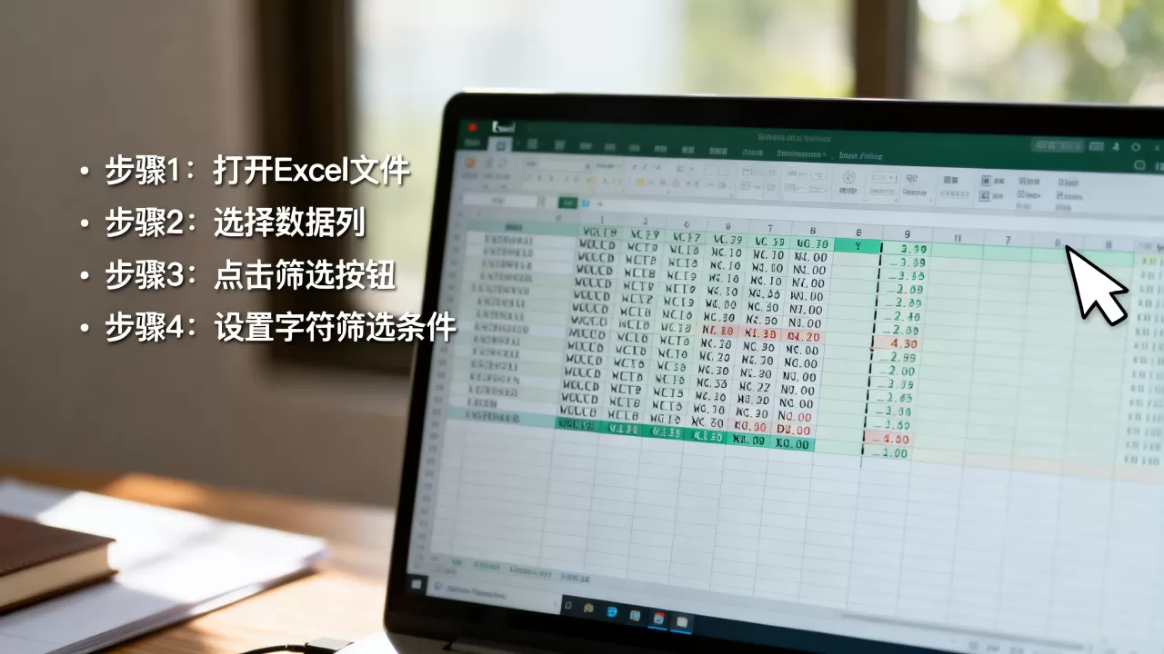 Excel含有字符怎么判断？，如何快速筛选
