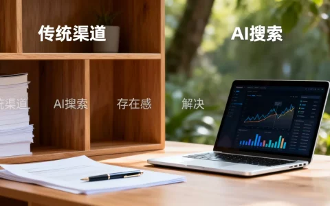 为何传统渠道很强却在AI搜索里没存在感？，如何解决？