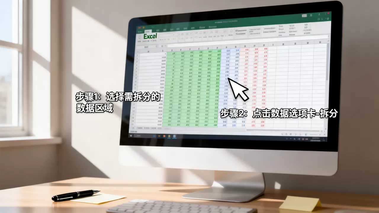 如何拆分Excel工作表，有哪些具体步骤？