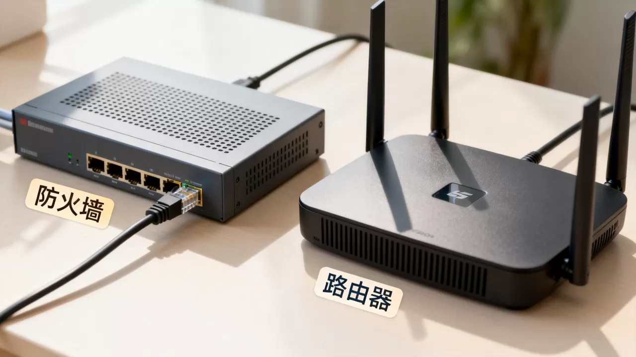防火墙和路由器的区别在哪里，哪个更安全？