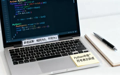 Python中异或（xor）怎么理解，怎么用