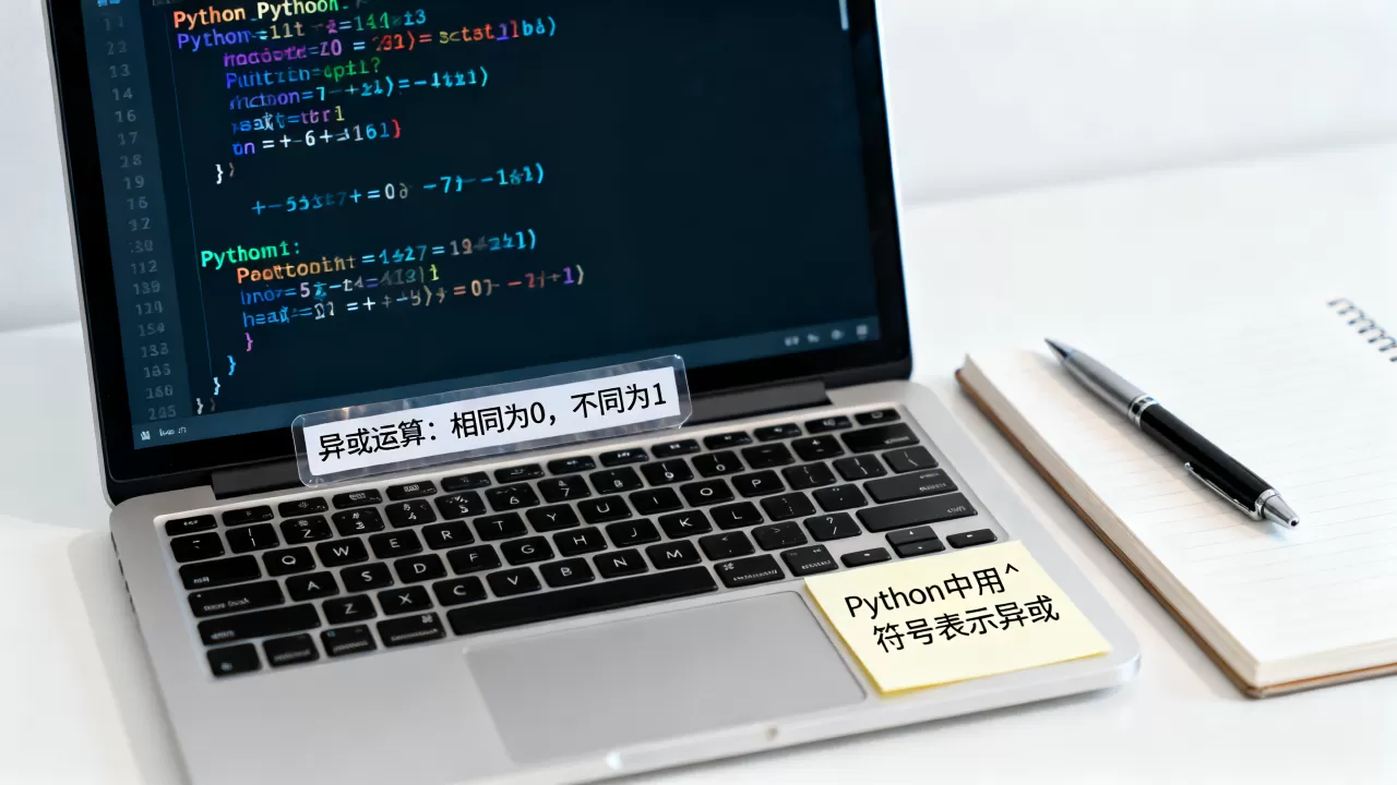 Python中异或（xor）怎么理解，怎么用