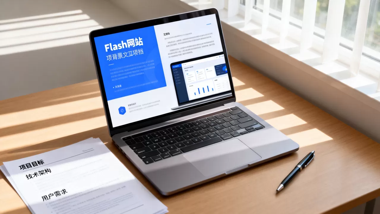 flash网站项目背景的主要内容包括什么，怎么写
