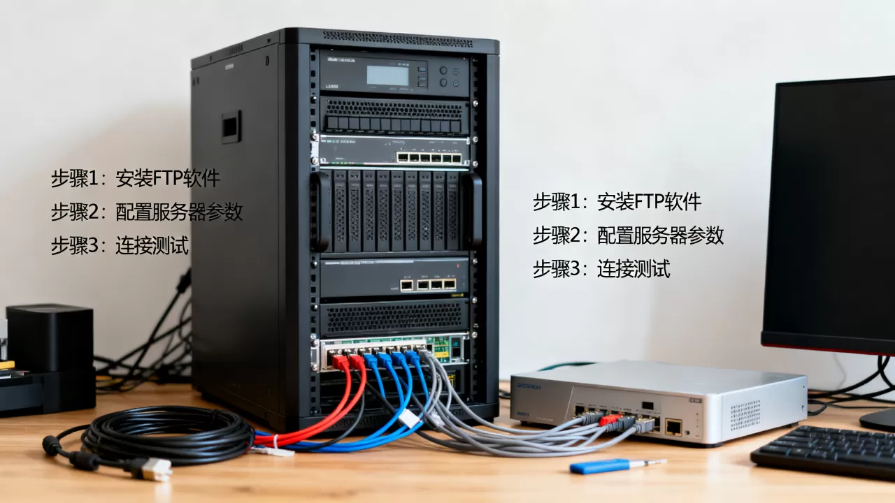 FTP服务器怎样搭建和测试？，详细步骤有哪些？