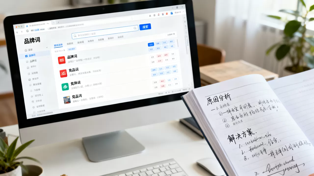 品牌词被竞品买了竞价AI搜索也显示他是什么原因，怎么办？