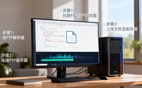 如何用Java实现FTP服务器上传？，有哪些步骤？