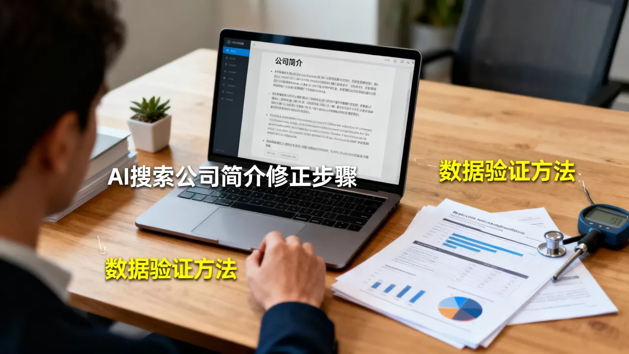 AI搜索里公司简介完全不对怎么改，如何修正？