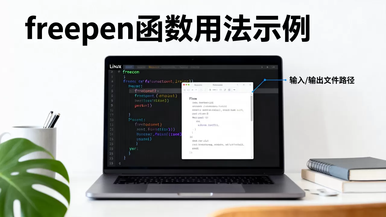Linux中freopen怎么用？，是什么？