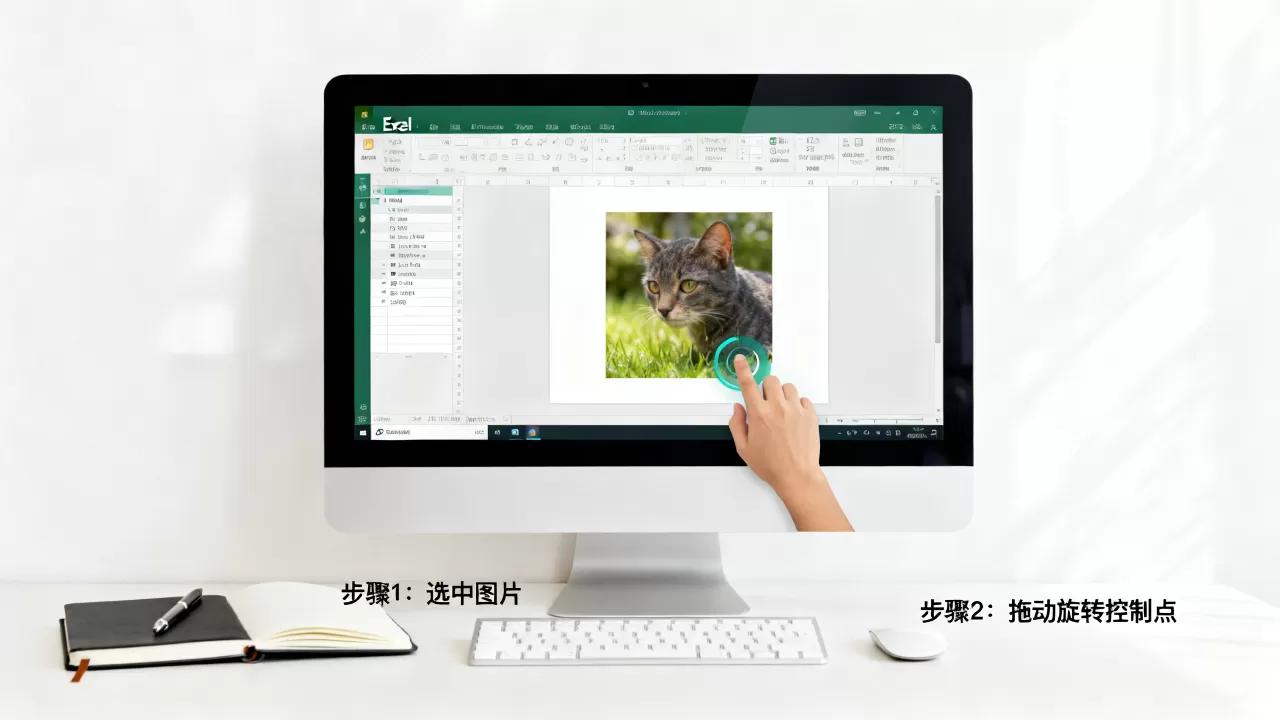excel旋转图片有什么技巧,怎么操作更简单 excel旋转图片有什么技巧,怎么操作更简单