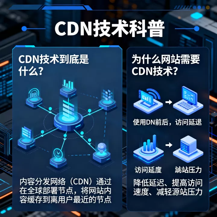 CDN技术到底是什么?,为什么网站需要CDN技术? CDN技术到底是什么?,为什么网站需要CDN技术?