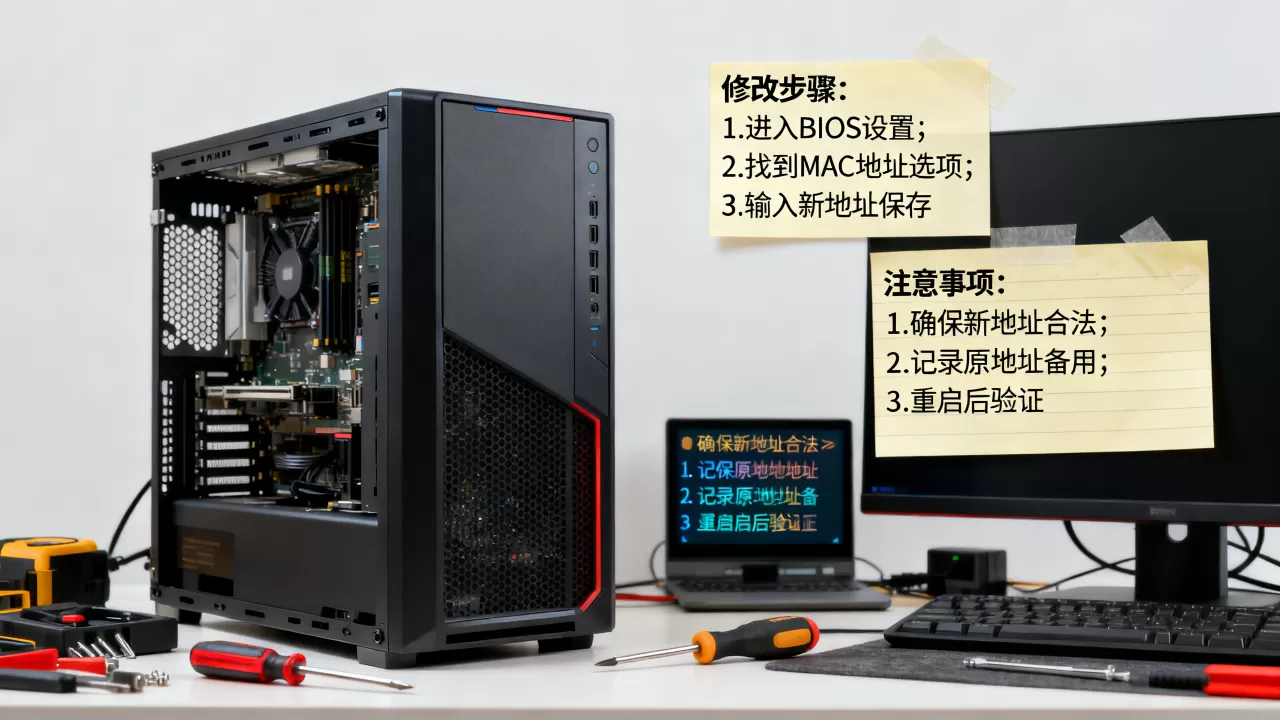服务器MAC地址怎么修改？，有哪些注意事项？