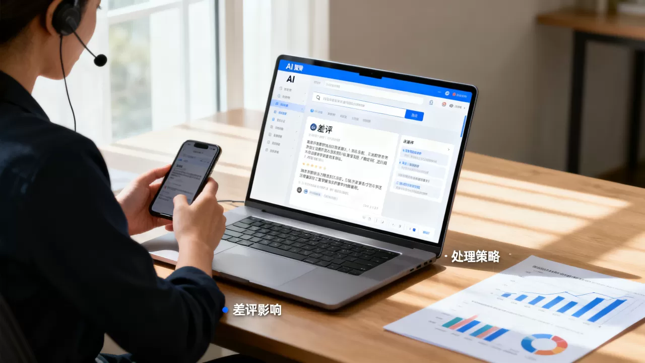 AI搜索结果里的差评会影响我们生意吗，怎么处理？