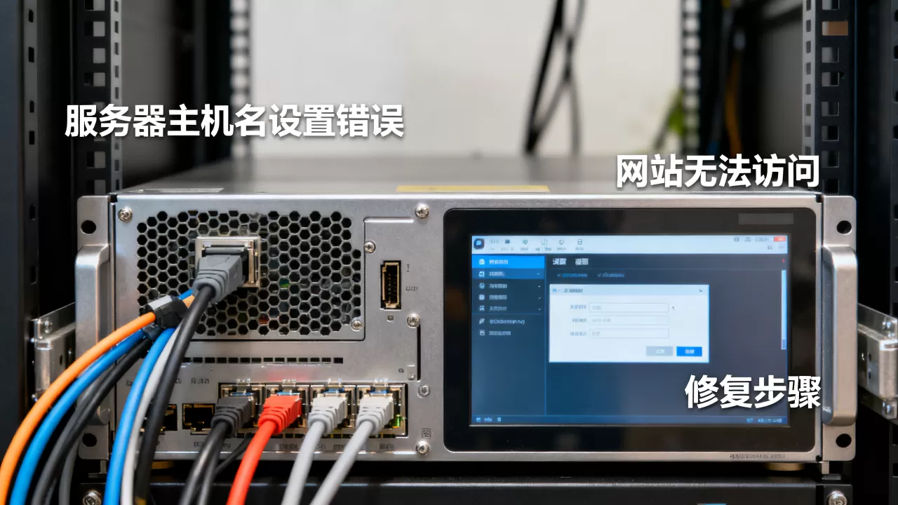 服务器主机名设置错误会导致网站无法访问吗,如何修复? 服务器主机名设置错误会导致网站无法访问吗,如何修复?