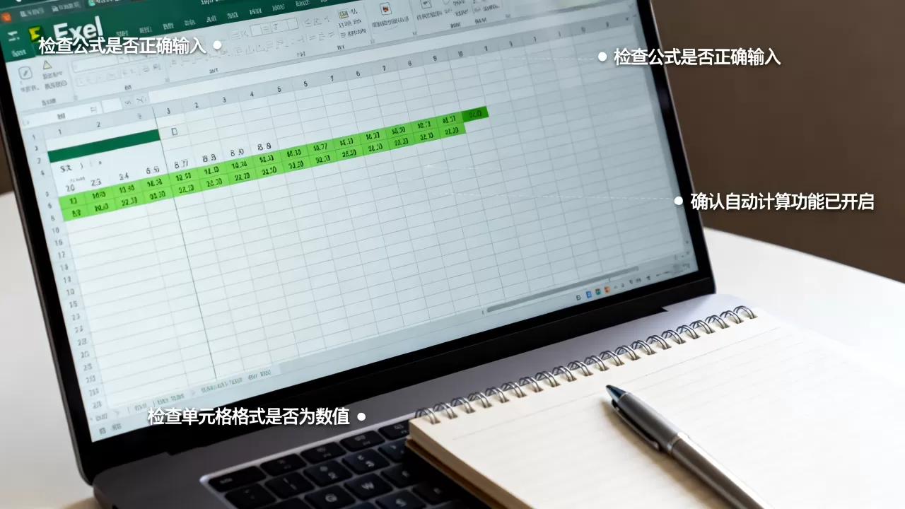 Excel运行函数无法自动计算应该检查什么,教程 Excel运行函数无法自动计算应该检查什么,教程