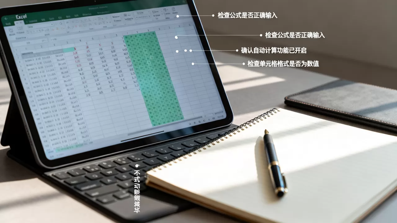 Excel运行函数无法自动计算应该检查什么,教程 Excel运行函数无法自动计算应该检查什么,教程