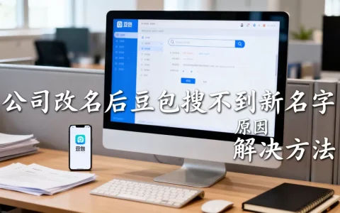 公司改名后豆包搜不到新名字是什么原因，怎么解决？
