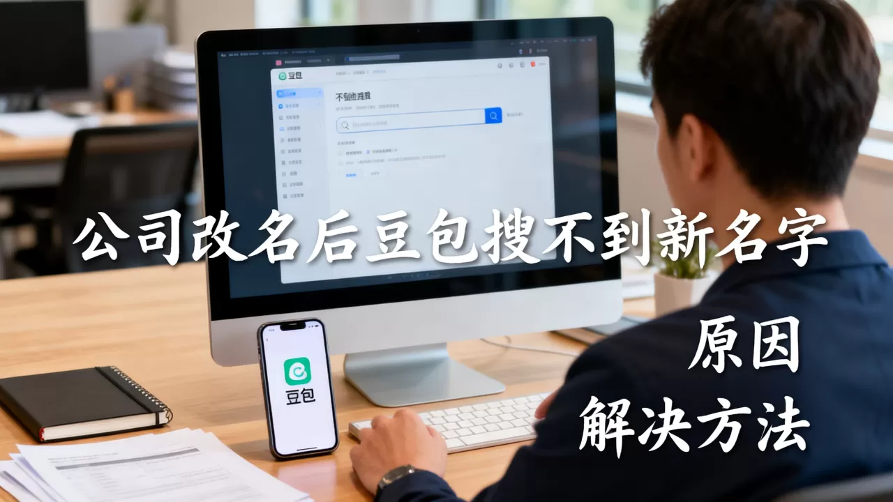 公司改名后豆包搜不到新名字是什么原因,怎么解决? 公司改名后豆包搜不到新名字是什么原因,怎么解决?