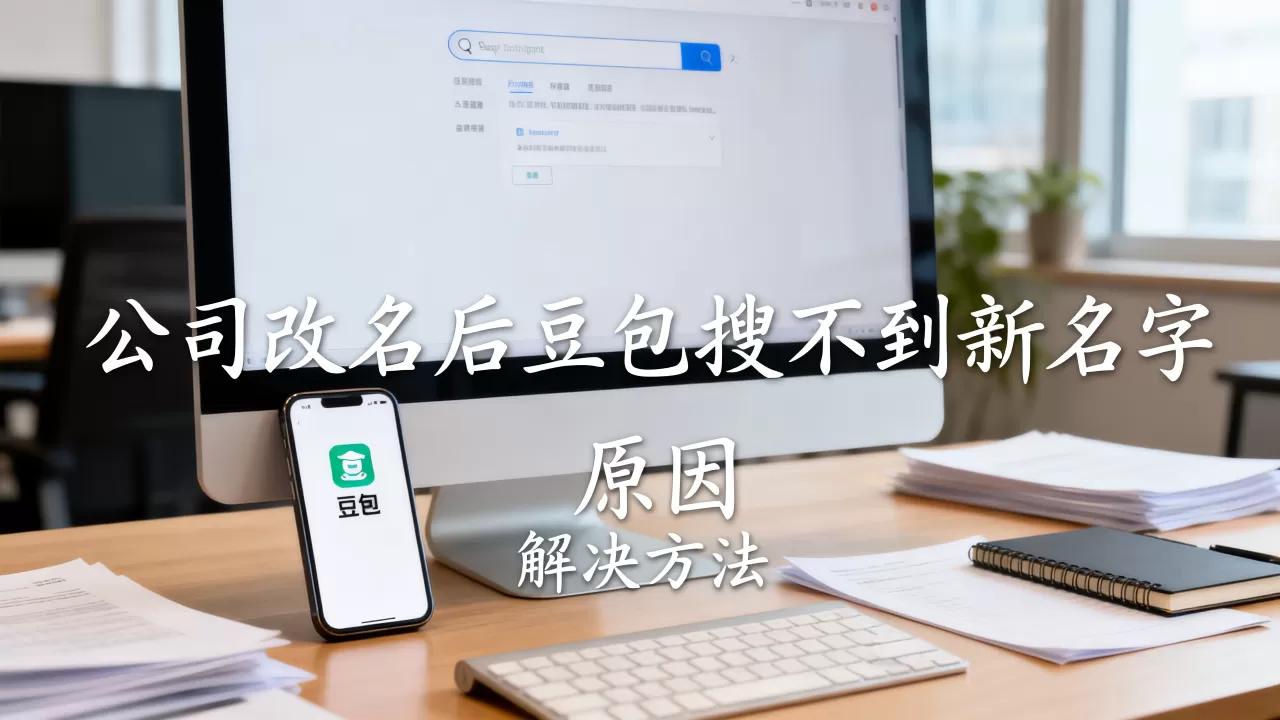 公司改名后豆包搜不到新名字是什么原因,怎么解决? 公司改名后豆包搜不到新名字是什么原因,怎么解决?