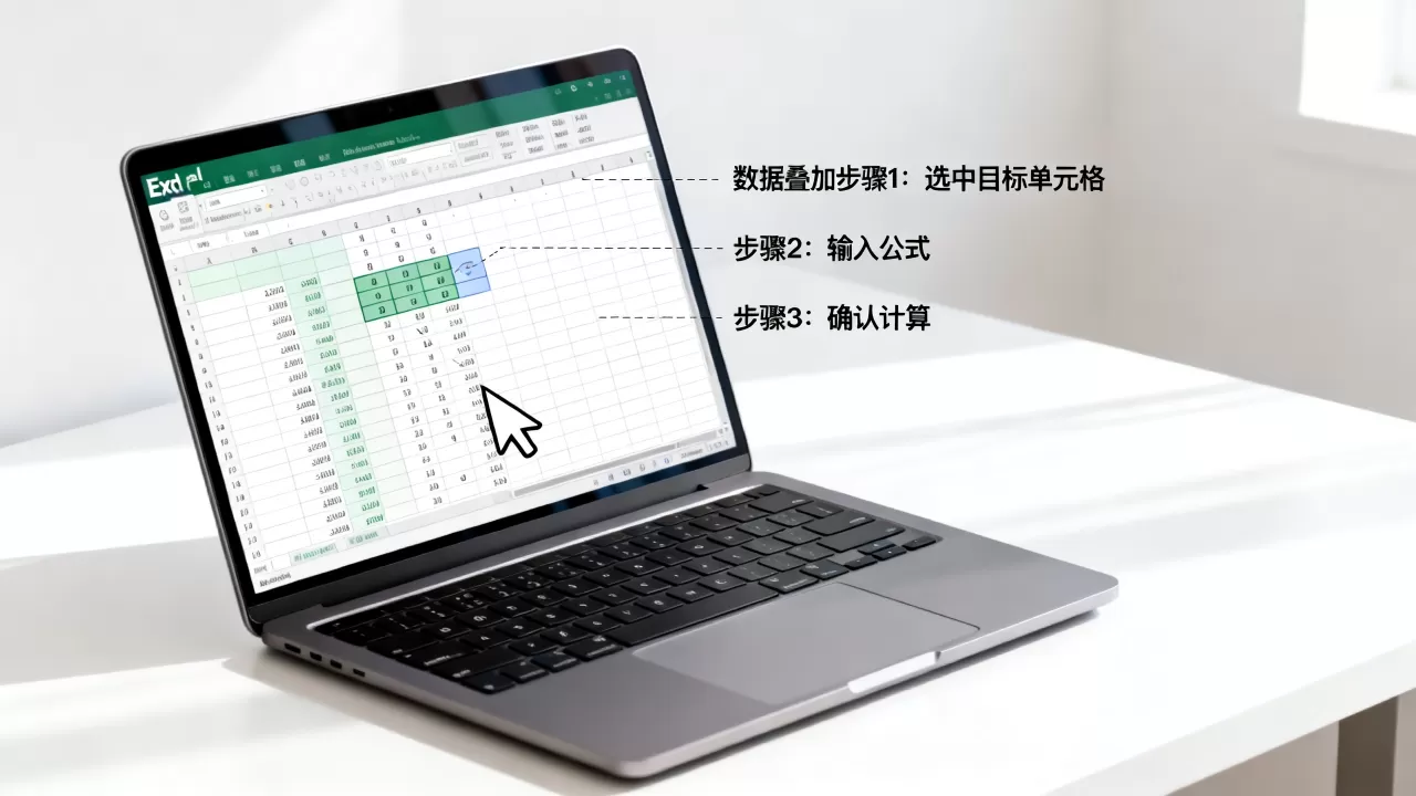 Excel中数据怎么叠加，有哪些操作技巧？