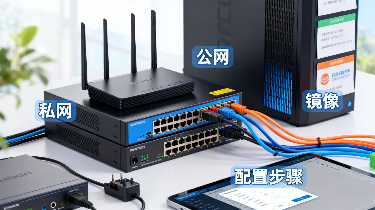服务器的公网私网和镜像有什么区别，怎么配置