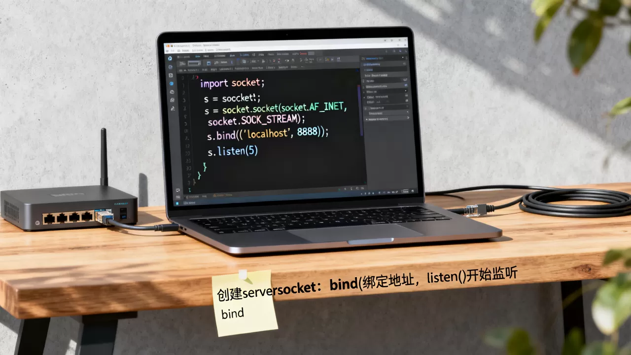 python serversocket怎么创建？，怎么用