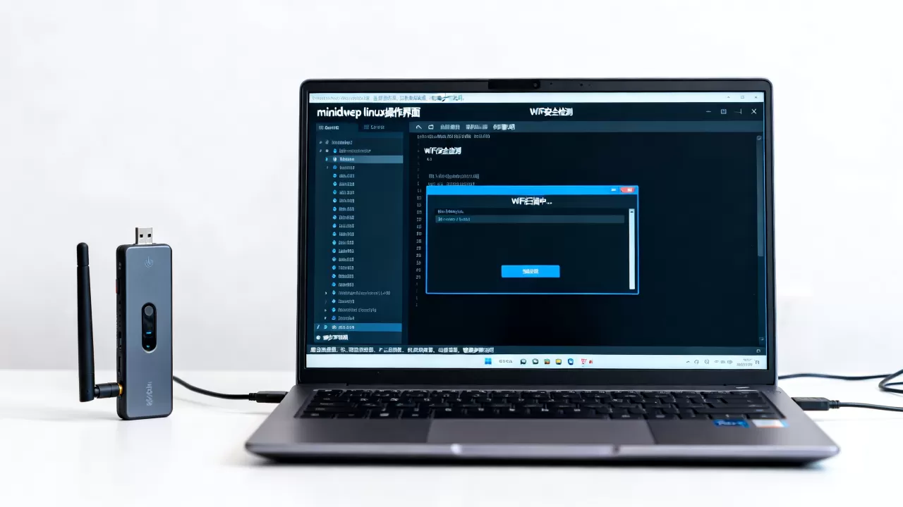 minidwep linux怎么用，破解WiFi安全吗