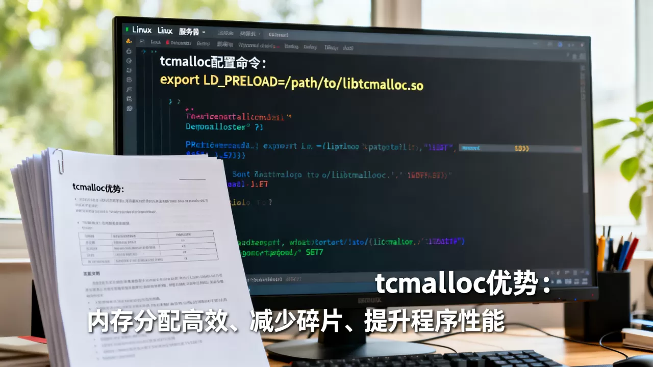 tcmalloc linux如何配置，有什么优势