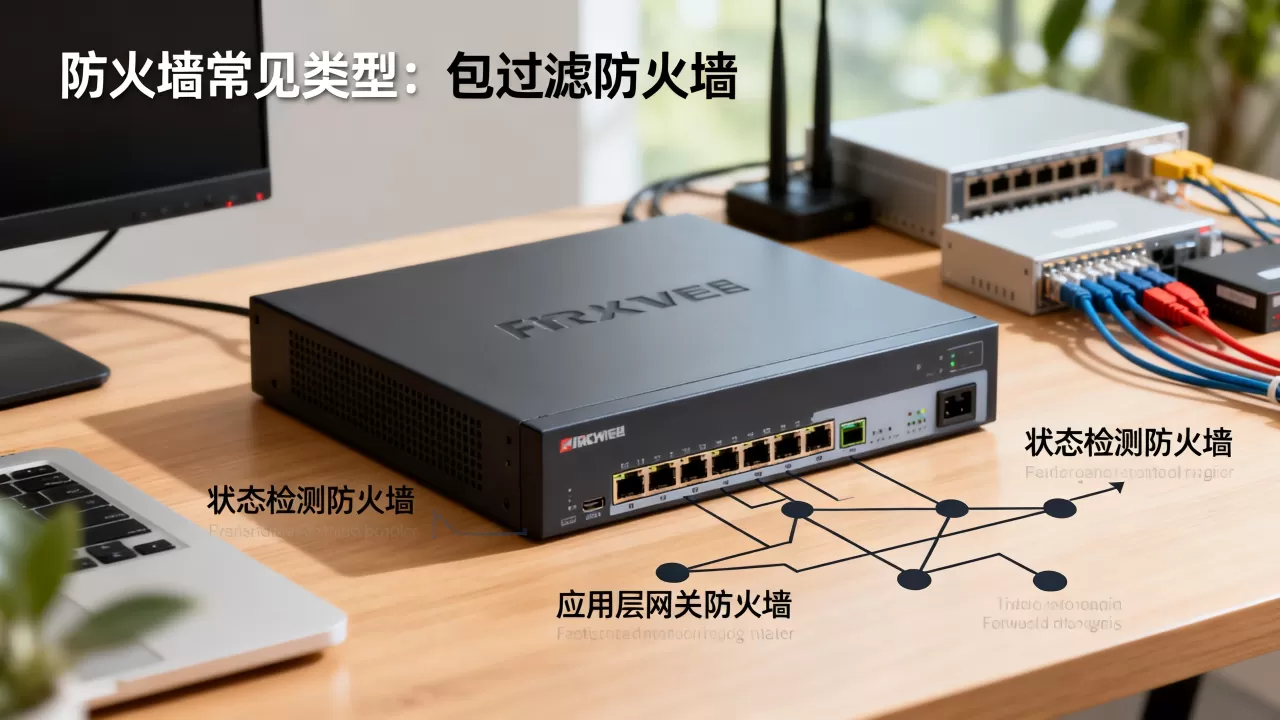 你知道防火墙通常分几总吗？，常见类型有哪些？