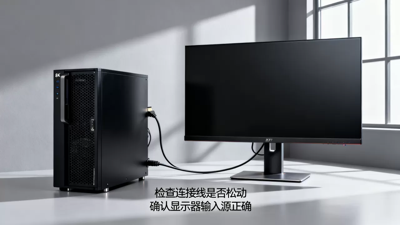服务器接显示屏无显示是什么原因,怎么解决? 服务器接显示屏无显示是什么原因,怎么解决?
